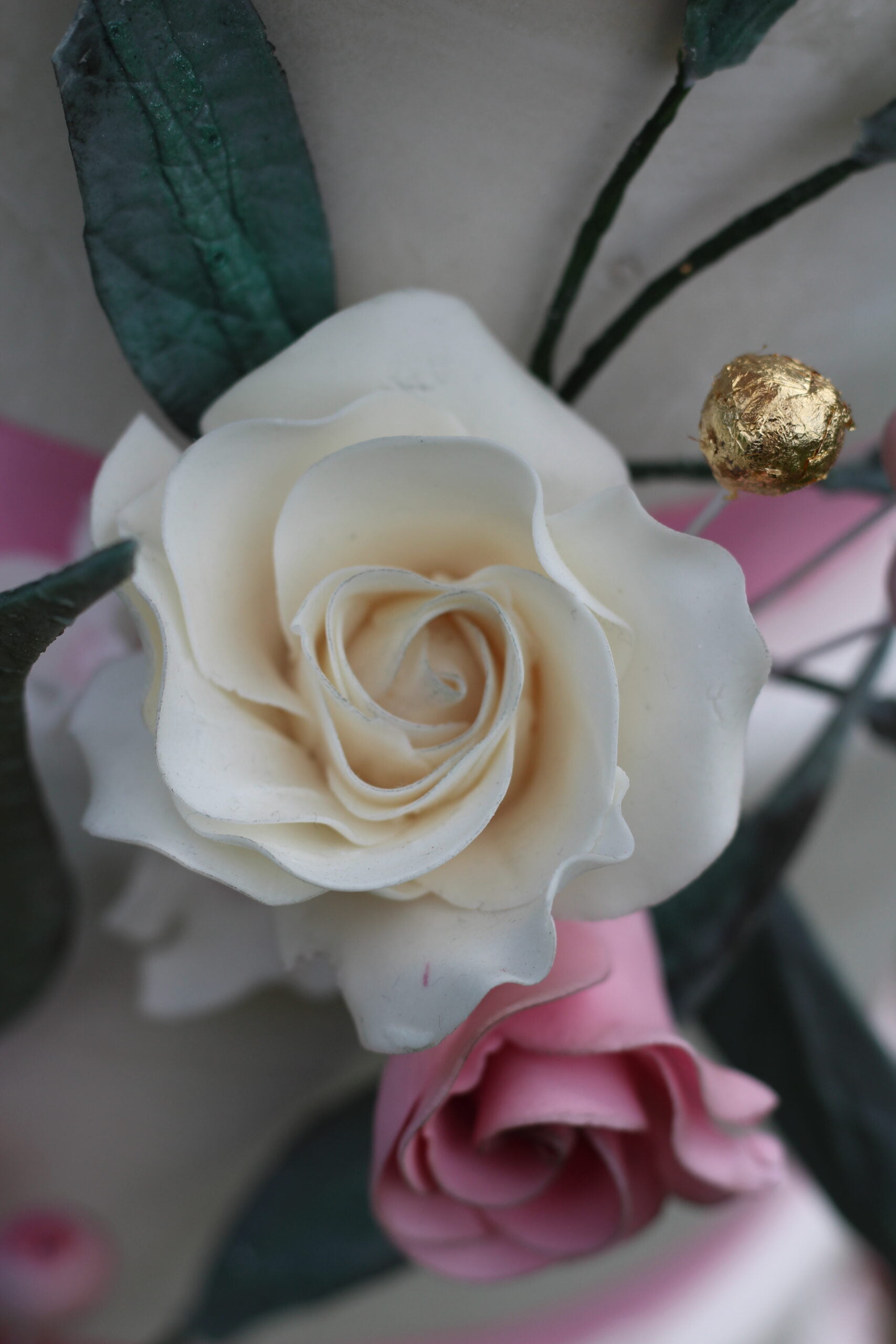 sugar flowers wedding cake limerick